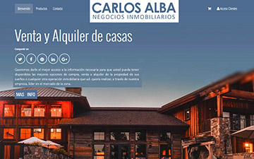 Carlos Alba - Negocios Inmobiliarios - PIXELES DESIGN