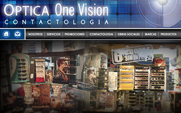 One Vision - Optica y Contactología - PIXELES DESIGN